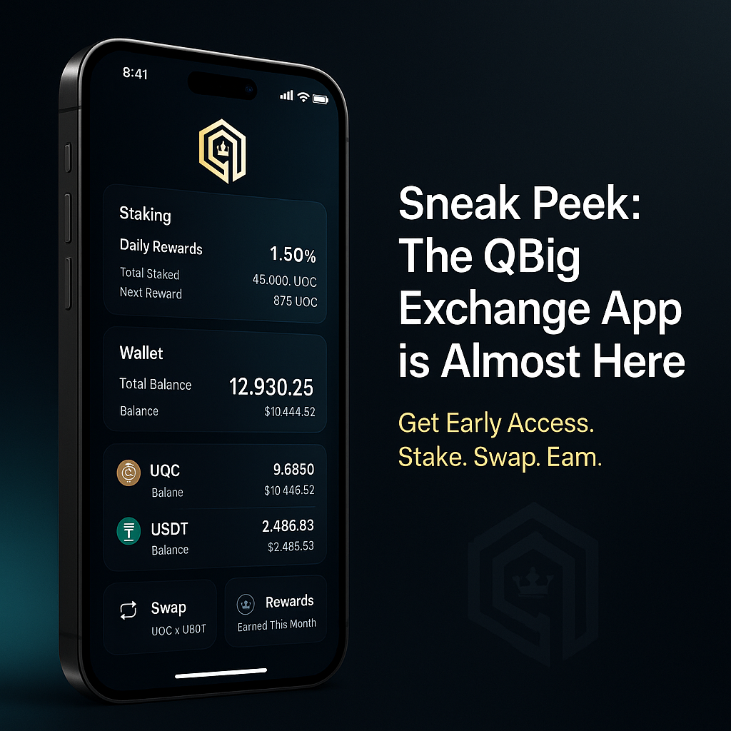 Sneak Peek: The QBig Exchange App is Almost Here